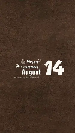 14 august anniversar