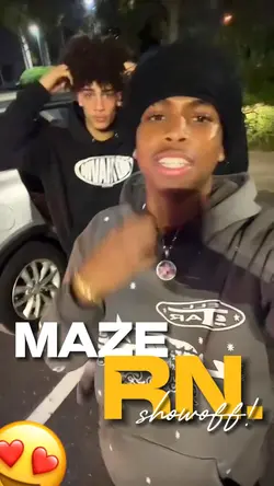 MAZE RN SHOWOFF🗣️😍