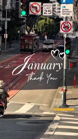 January Thank You