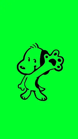 Snoopy 'wait!'