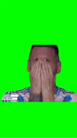 Messi llorando