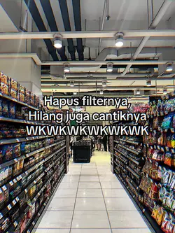 Hapus filternya 