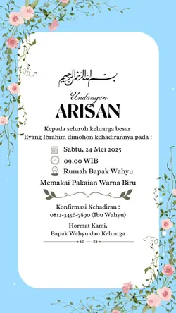 undangan arisan