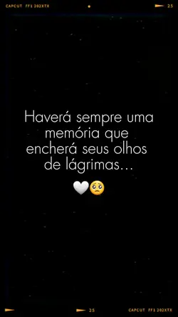Saudades...