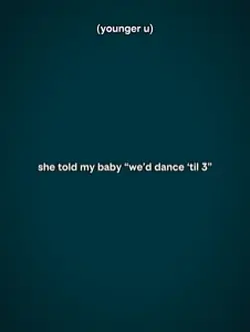she told my baby