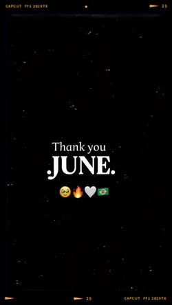 Thank you June 