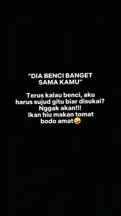 Aku berlutut? 