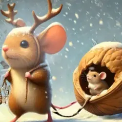 Christmas mouse 