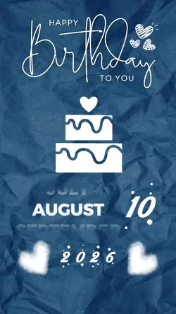 BDAY 10 AUGUST 2026