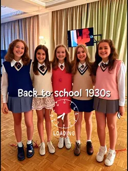 back to school 1930s