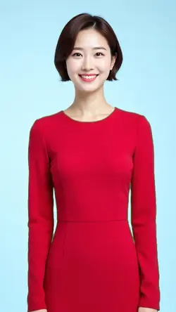 Ghép đầm đỏ 