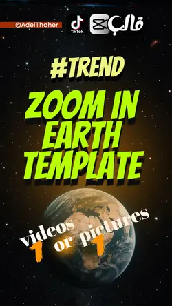Zoom in earth 