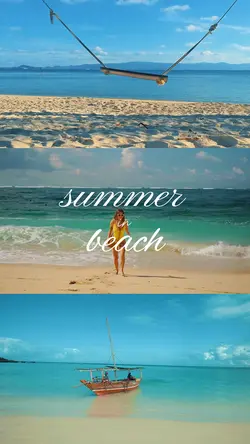 summer in beach