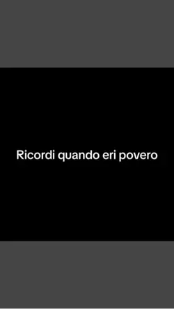 Sono Povero ☠️