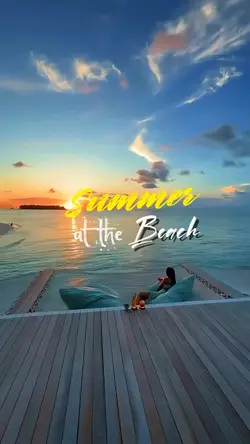 summer at the beach 