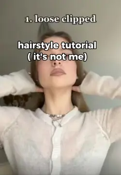 hairstyle tutorial