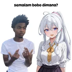 semalam bobo dimana