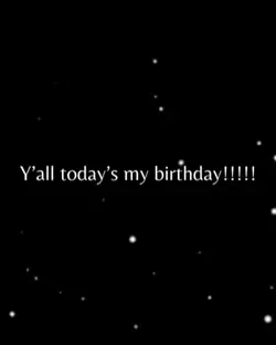 Happy birthday to me