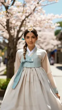 me as korean girl