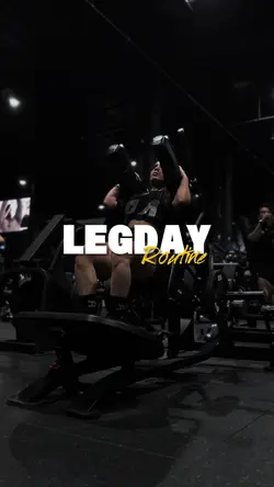 Legday routine