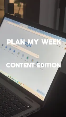 Planning My Content