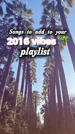 2016 playlist 🎶💕