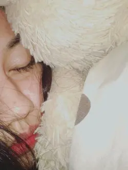 sleeping cute..
