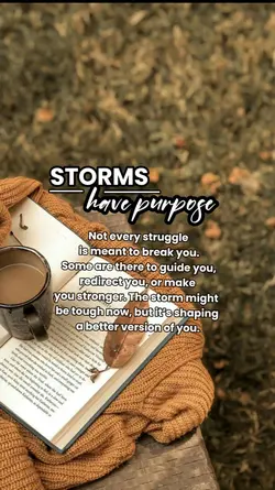 Storms have purpose