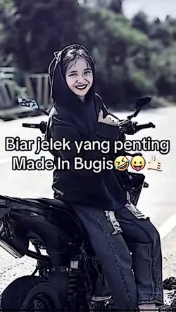 biar jelek yang