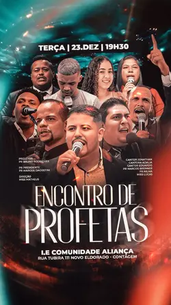 Cartaz de culto 