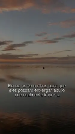 educa os teus olhos