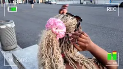 Crochet scrunchie 