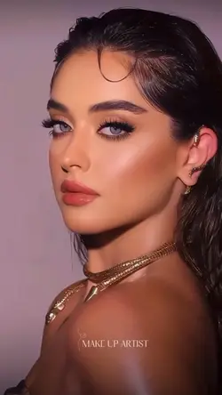 Glam Makeup Look