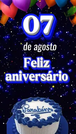 niver 07 de agosto 
