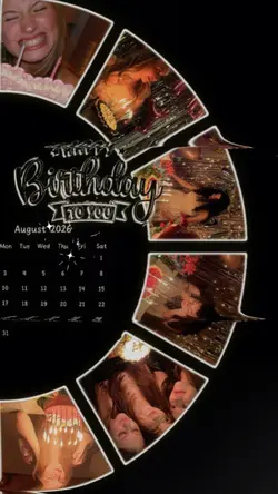 Birthday 1 August