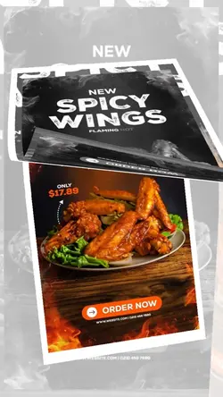 Food Poster Promo