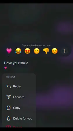 i love your smile