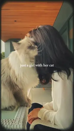 with cat