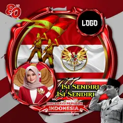 Logo Hut Ri ke 80