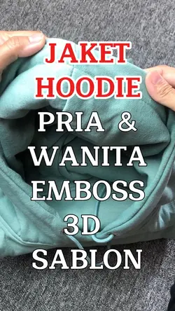 Jaket hoodie 3D