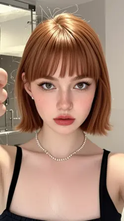 hair cut bob bangs
