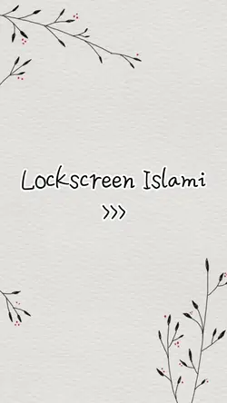 Lockscreen Islami