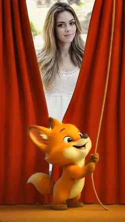 Cute fox