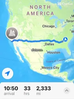 distance means noth