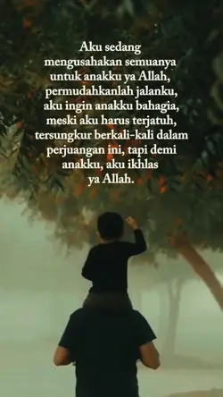 sedang mengusahakan