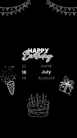18 July 2025birthday