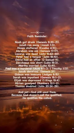 Faith Reminder
