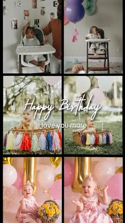 birthday baby cute