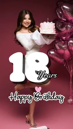Brithday 18 years