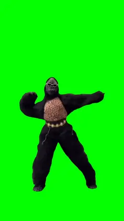 funny Gorilla dance 